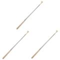 FOMIYES 3pcs Telescopic Scratching Tool Scrapper Massager Scratcher for Back Scratcher Claw Back Scratchers Practical Back Scratcher Manual Back Scratcher Useful Scratcher Body Metal Brass