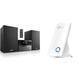 Philips M4505/12 Mini Stereoanlage mit Bluetooth & TP-Link TL-WA850RE WLAN Verstärker Repeater