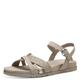 Tamaris Damen Sandalen Undefined Vegan Sommer; SHELL COMBINED/beige; 41