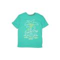 Old Navy Short Sleeve T-Shirt: Teal Marled Tops - Kids Boy's Size X-Large