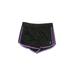 Adidas Athletic Shorts: Purple Print Activewear - Women's Size X-Small