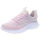 HUPAYFI Ladies Trainers Size 7 Women's Canvas Wedge Trainers Ladies Lace Up Side Zip High Top Ankle Boots Sneaker Pumps Sport Shoes Bridal Shoes,Birthday Gift Card 5.5 37.99 Pink