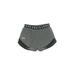 Under Armour Athletic Shorts: Gray Print Activewear - Women's Size Small