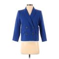 Ann Taylor Blazer Jacket: Blue Jackets & Outerwear - Women's Size 2 Petite