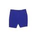 Danskin Now Athletic Shorts: Blue Solid Activewear - Women's Size Large