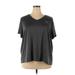 Under Armour Active T-Shirt: Gray Activewear - Women's Size 3X