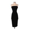 Norma Kamali Casual Dress - Midi Open Neckline Sleeveless: Black Solid Dresses - Women's Size X-Small