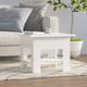 Lechnical Coffee Table High Gloss White 55x55x42 cm Engineered Wood,Coffee Table,End Table,Coffee Table Modern,Living Room Home Furniture QI