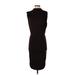 Arden B. Casual Dress - Sheath: Black Solid Dresses - Women's Size Small