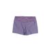 Under Armour Athletic Shorts: Purple Print Activewear - Women's Size Medium