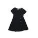 Zara Kids Special Occasion Dress - A-Line: Black Solid Skirts & Dresses - Size 7