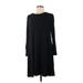 Old Navy Casual Dress - Midi: Black Solid Dresses - Women's Size Medium