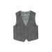 Appaman Tuxedo Vest: Gray Jackets & Outerwear - Kids Boy's Size 2