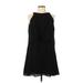 Mary & Mabel Casual Dress - A-Line: Black Solid Dresses - Women's Size Large