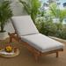 Sorra Home Sunbrella Outdoor Chaise Lounge Cushion