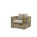 Renava Ko Tao Outdoor Beige & Wicker Chair