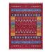 Red 116 x 79 x 1 in Area Rug - Rugpera Leila Gordes Area Rug Wool | 116 H x 79 W x 1 D in | Wayfair Ko-Gördes-7210-200x293