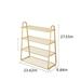 Everly Quinn 12 Pair Shoe Rack Metal in Yellow | 27.55 H x 23.62 W x 9.84 D in | Wayfair 10E5E45C63A945DA8AD927ED529844B2