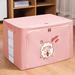 Rebrilliant Oxford Cloth Storage Fabric Box Fabric in Pink | 15.74 x 23.62 x 16.53 | Wayfair D2F810E919E544AEA6081E5FCA8FAE36