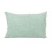 AllModern Julianne Linen Lumbar Rectangular Pillow Cover & Insert Polyester/Polyfill/Linen in Green | 0.25 H x 16 W x 24 D in | Wayfair