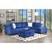 Blue Sectional - House of Hampton® NEW S5151 Mayfair () - Sectional & Ottoman | Wayfair 24C66F9E400C4BF9B12466A0BB86368D