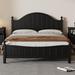 Red Barrel Studio® Milagro Platform Bed Wood in Black | 43.6 H x 62.6 W x 85.1 D in | Wayfair C1DDFBFDAF704AB4A9F932F481D4CA81