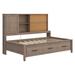 Red Barrel Studio® Carrion Bed Wood in Brown | 50.8 H x 49.8 W x 78.5 D in | Wayfair 24FA01567D2E4821BFD371624A6B7358