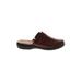 Clarks Mule/Clog: Burgundy Shoes - Women's Size 9 1/2