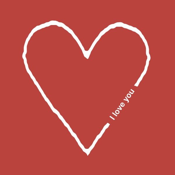 240 Duni Tissue-Servietten 33 x 33 cm I Love You 3-lagig