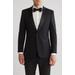 Black Peak Satin Lapel Dinner Jacket