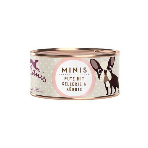 18 x 100 g Terra Canis Mini à la dinde, au céleri et au potiron, nourriture humide pour chien