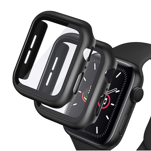 Hüllen Kompatibel mit Apple iWatch Series SE / 6/5/4/3/2/1 PC Beobachten Abdeckung Image