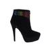 Betsey Johnson Ankle Boots: Black Shoes - Women's Size 7 1/2