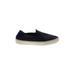 ROTHY'S Sneakers: Slip-on Platform Casual Blue Solid Shoes - Women's Size 9 1/2 - Almond Toe