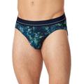 Schiesser Herren Slip Mikrofaser-Nachtschwärmer Unterwäsche, blau_180203, 8