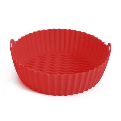 Air Fryer Silicone Pot - Air Fryer Oven Accessories - Replacement for Flammable Parchment Liner Paper - No Need to Clean the Air Fryer