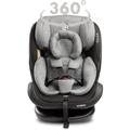 Mundo Siège-auto pivotant 360° isofix évolutif Groupe 0+/1/2/3 Gris