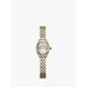 Rotary LB05141/21/D Women's Diamond Bracelet Strap Watch, Silver/Gold