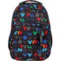 Freizeitrucksack MCNEILL "Base, Disney, Mickey Mouse" Gr. B/H/T: 29 cm x 46 cm x 16 cm, bunt (mickey mouse) Kinder Rucksäcke Handgepäck