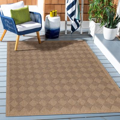 Outdoorteppich AYYILDIZ TEPPICHE "DHAKA 8713", schwarz, B:200cm H:5mm L:290cm, Polypropylen, Teppiche, Läufer / Pflegeleicht / Strapazierfähig / In- und Outdoor geeignet Image