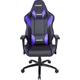 AKRACING Gaming-Stuhl "Core LX Plus" Stühle Gr. B/H/T: 68 cm x 38 cm x 88 cm, 1 St., Stoff, Metall, lila (indigo, schwarz, schwarz) Gamingstühle