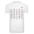 T-Shirt MERCHCODE "Herren Backstreet Boys - DNA Album Red Round Neck" Gr. 4XL, weiß (white) Herren Shirts T-Shirts