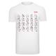 T-Shirt MERCHCODE "Herren Backstreet Boys - DNA Album Red Round Neck" Gr. 4XL, weiß (white) Herren Shirts T-Shirts