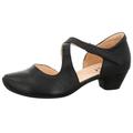 Spangenpumps THINK "AIDA DAMEN" Gr. 41, schwarz (schwarz, uni) Damen Schuhe Spangenpumps Riemchenpumps