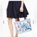 Kate Spade Bags | Kate Spade Full Plume Peacock Garden Francis Medium Tote Bag | Color: Blue/White | Size: Os