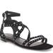 Rebecca Minkoff Shoes | Nwt - Rebecca Minkoff Maiara Suede Studded Gladiator Sandal | Color: Black | Size: 8