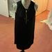 Michael Kors Dresses | Michael Kors Black Dress With Gold Zipper Perfect For Dinner Or The Pool Size M | Color: Black | Size: M