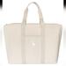 Ralph Lauren Bags | Nwt- Ralph Lauren Fragrances Weekender Canvas Tote Bag Cream | Color: Cream | Size: Os