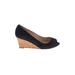 L.K. Bennett Wedges: Black Shoes - Women's Size 37