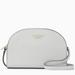 Kate Spade Bags | Kate Spade Perry Saffiano Leather Dome Crossbody In Light Gray Stone Path New | Color: Gray | Size: Os